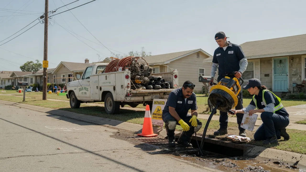 Drain Cleaning in Fairfield, TX near me